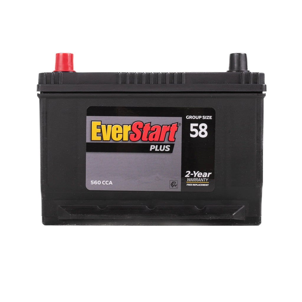 Lead Acid Automotive Battery, Group Size 58 - 12 Volt 560 CCA 78 RC E867494