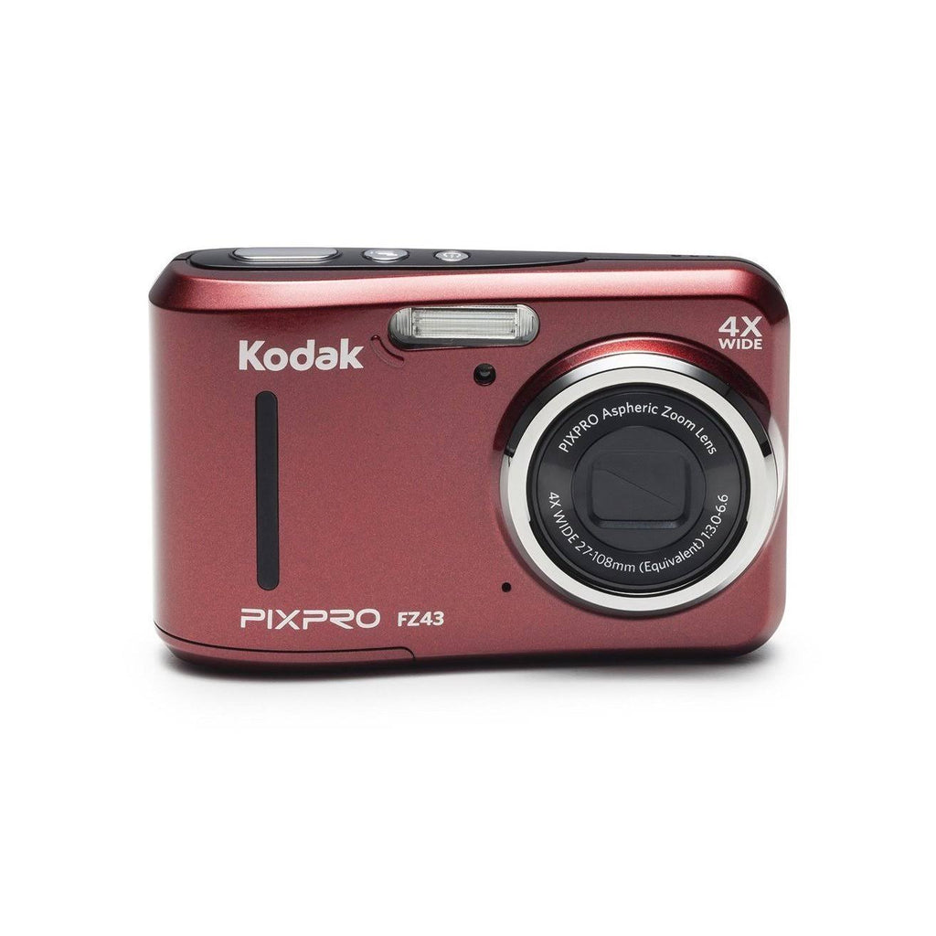 Red Pixpro Fz43 Camera with 32GB SDHC Bundle T91880