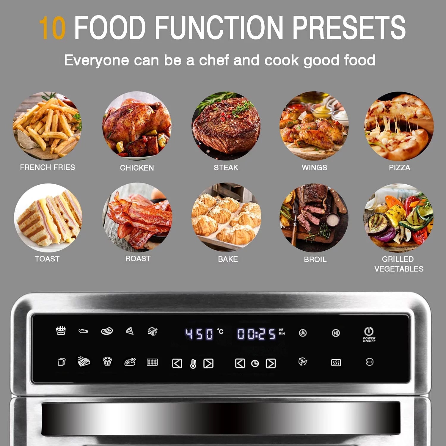 26QT Air Fryer Oven E763