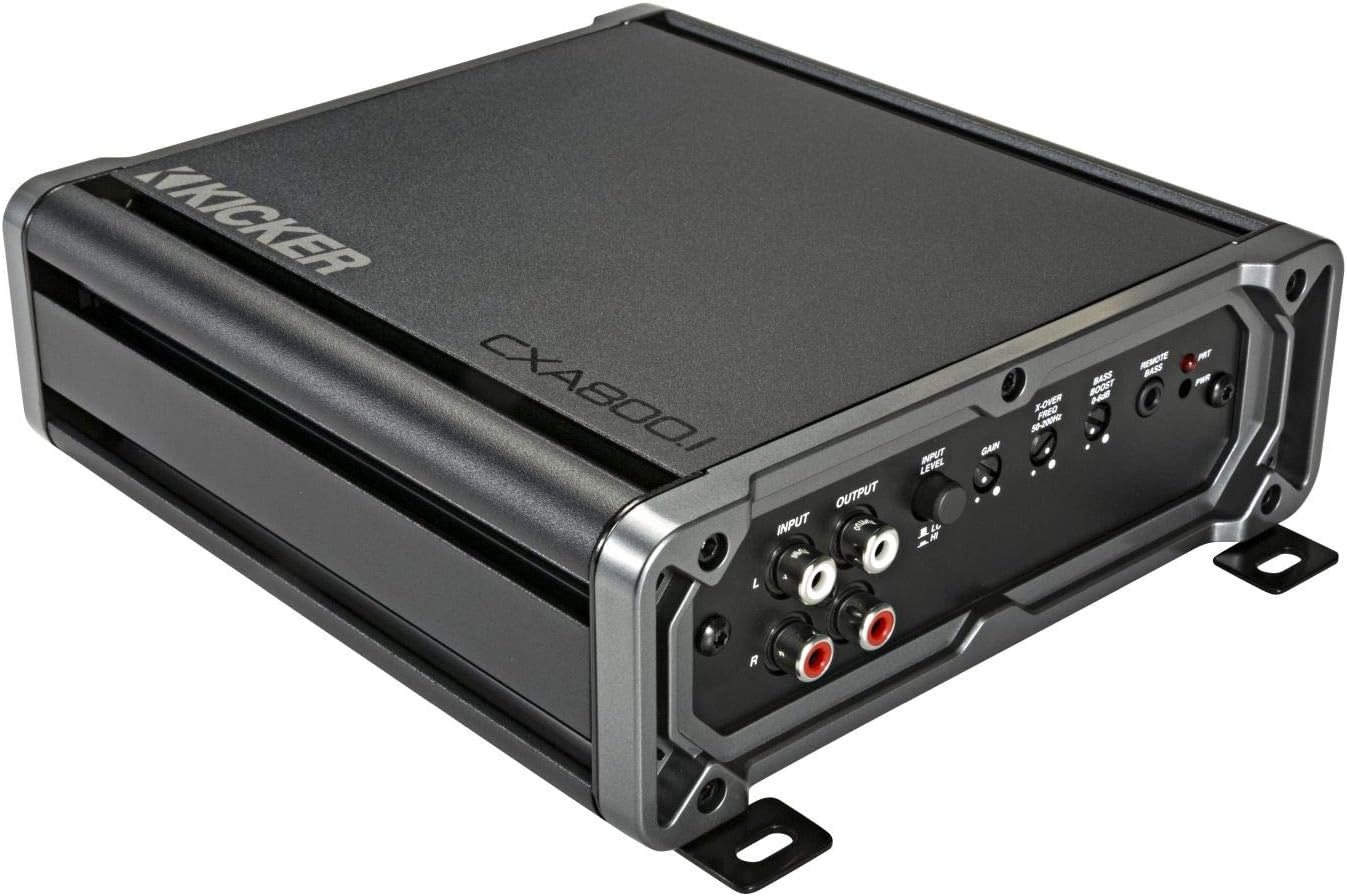 Black Class D Car Audio Amplifier Z488