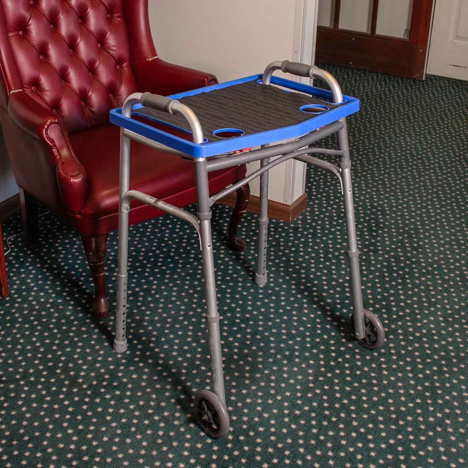 No Slip Tray for Walker with Cup Holder Z6605