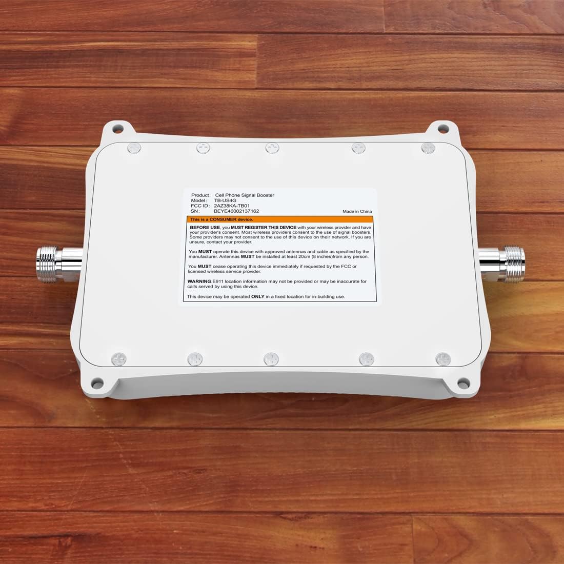 Cell Phone Signal Booster for Home GSM 3G 4G LTE 5G Up to 4000 sq.ft O858904