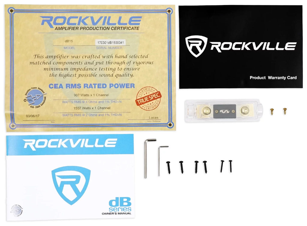 6000 Watt Peak Mono 2 Ohm Amplifier N246090