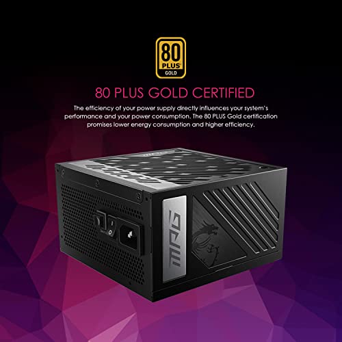1000W 80 Plus Gold Full Modular ATX Power Supply U744