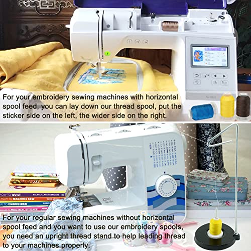 40 Colors Polyester Embroidery Machine Thread Kit 500M Each Spool A812178