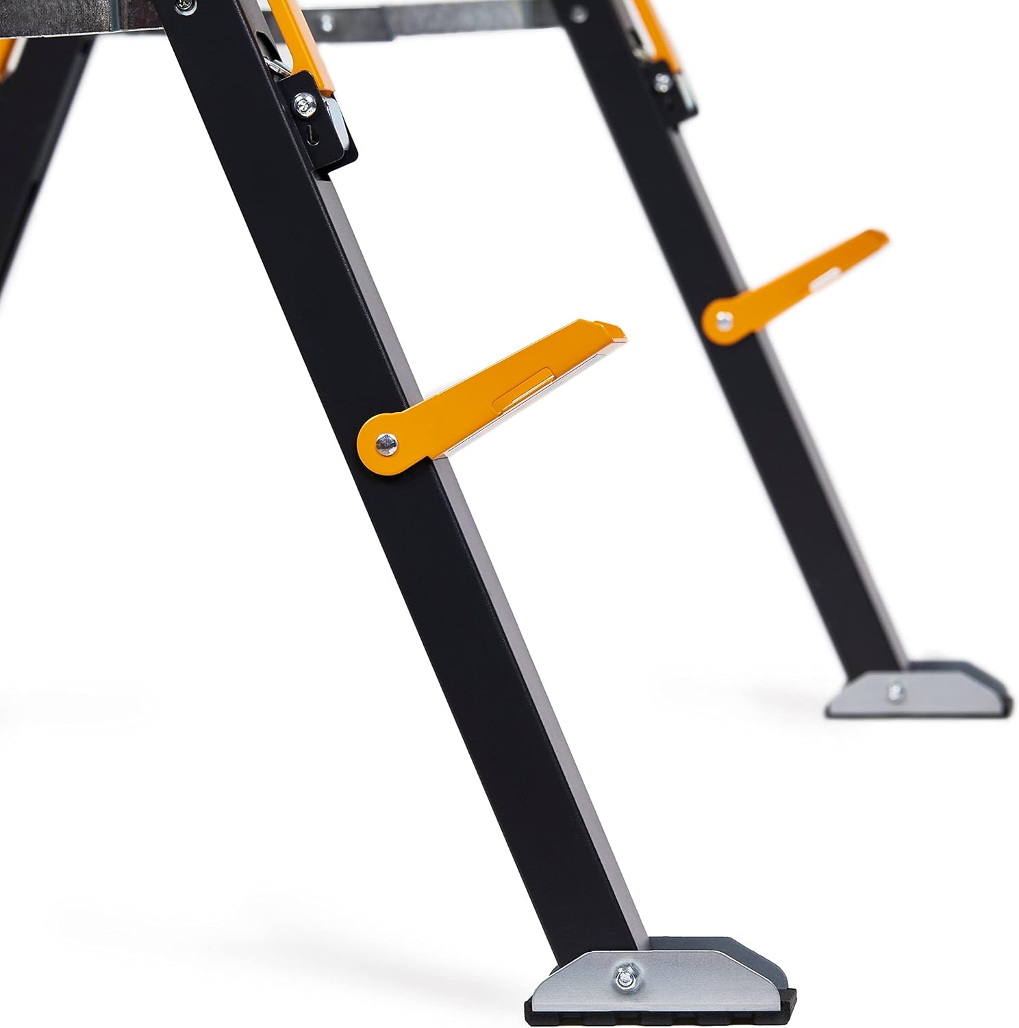 Folding Sawhorse, 100% High Grade Steel, 2 Pack U48170