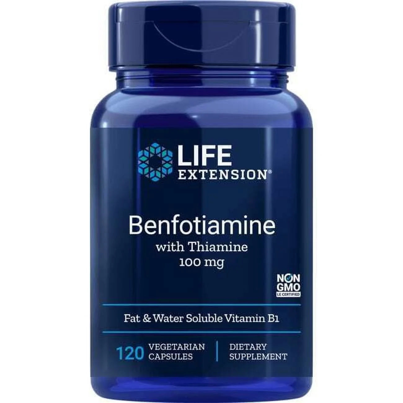 Benfotiamine with Thiamine 120 Veg Caps H25728