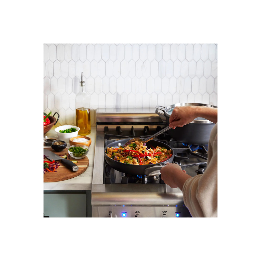 12-Quart Nonstick Stock Pot with Lid P362585