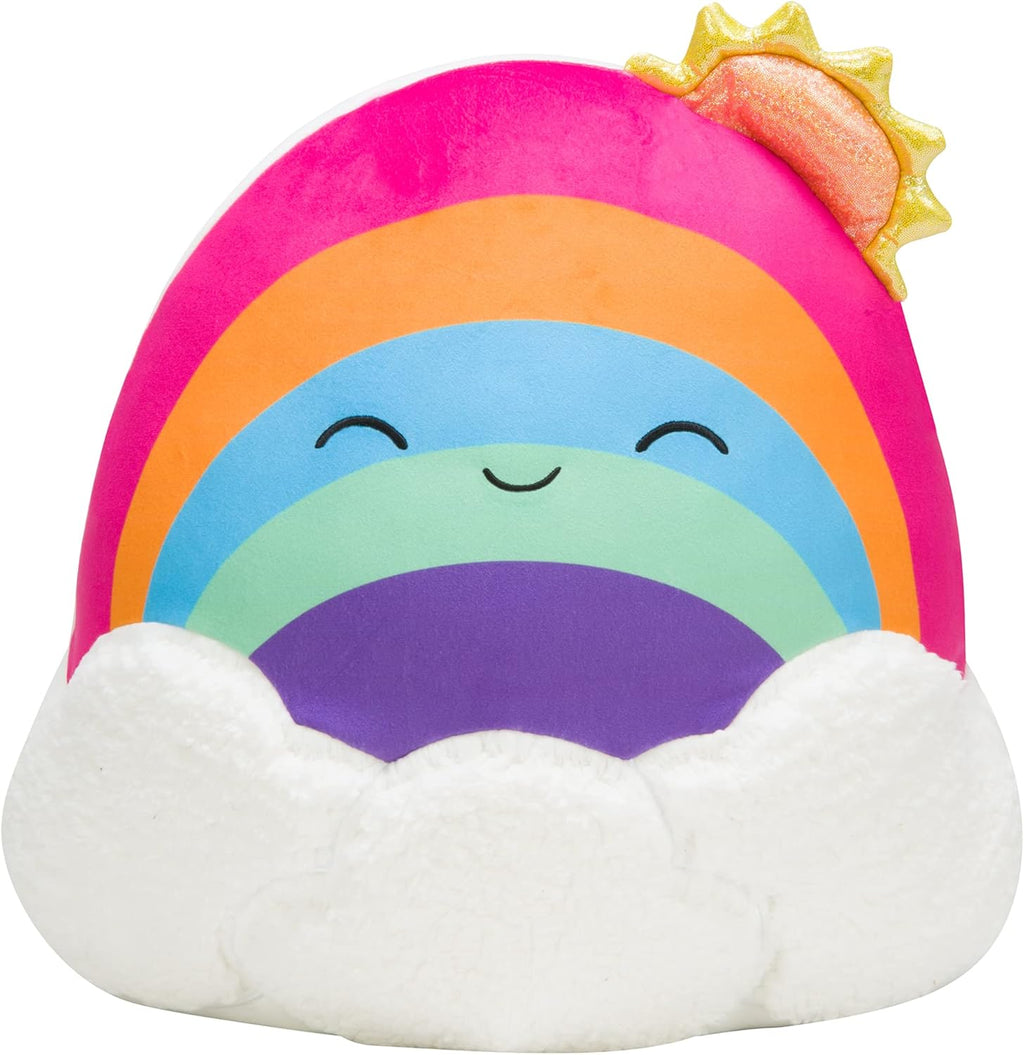14-Inch Rainbow with Clouds Plush C33067