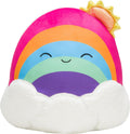 14-Inch Rainbow with Clouds Plush C33067