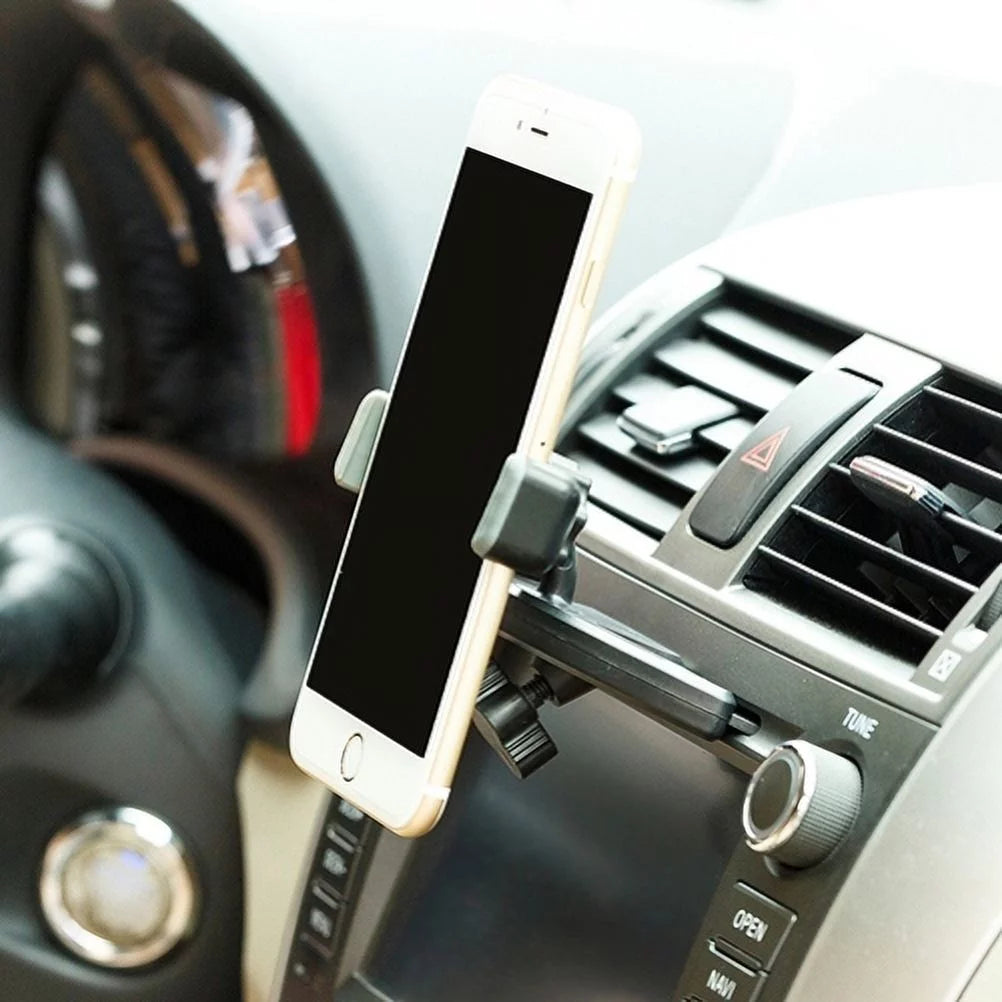 CD Slot Car Mount Holder Cradle Rotating Dock J94357