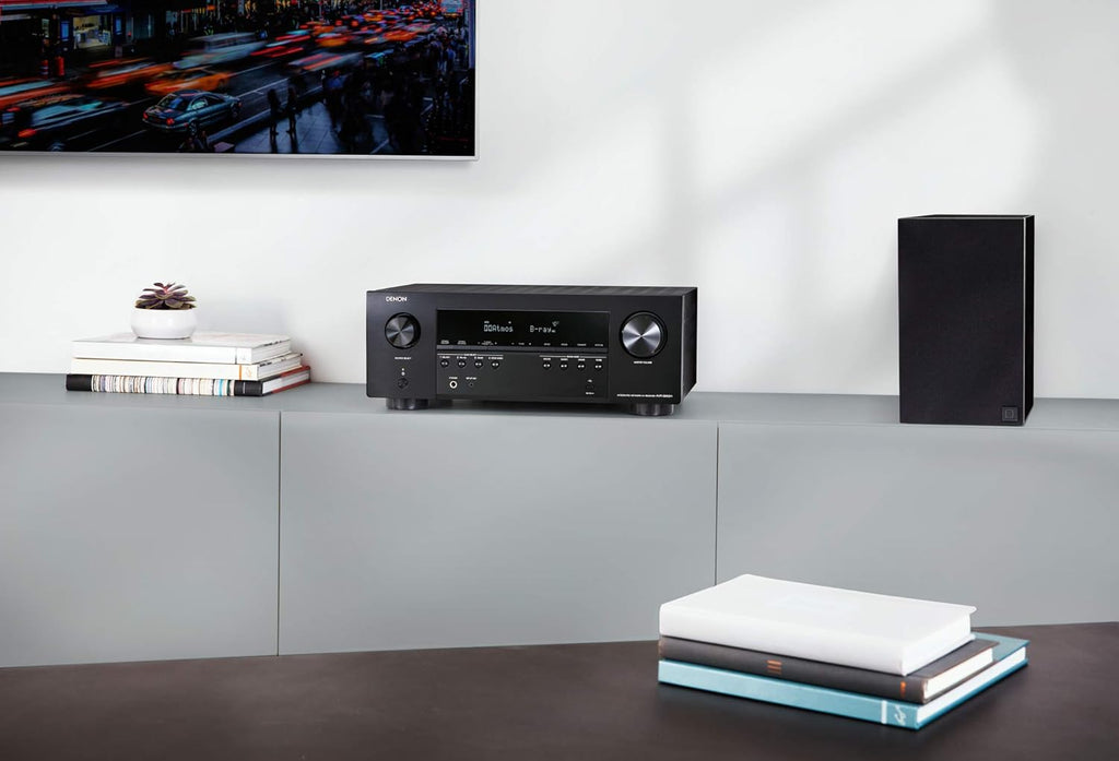 Black 7.2 Channel AV Receiver W337