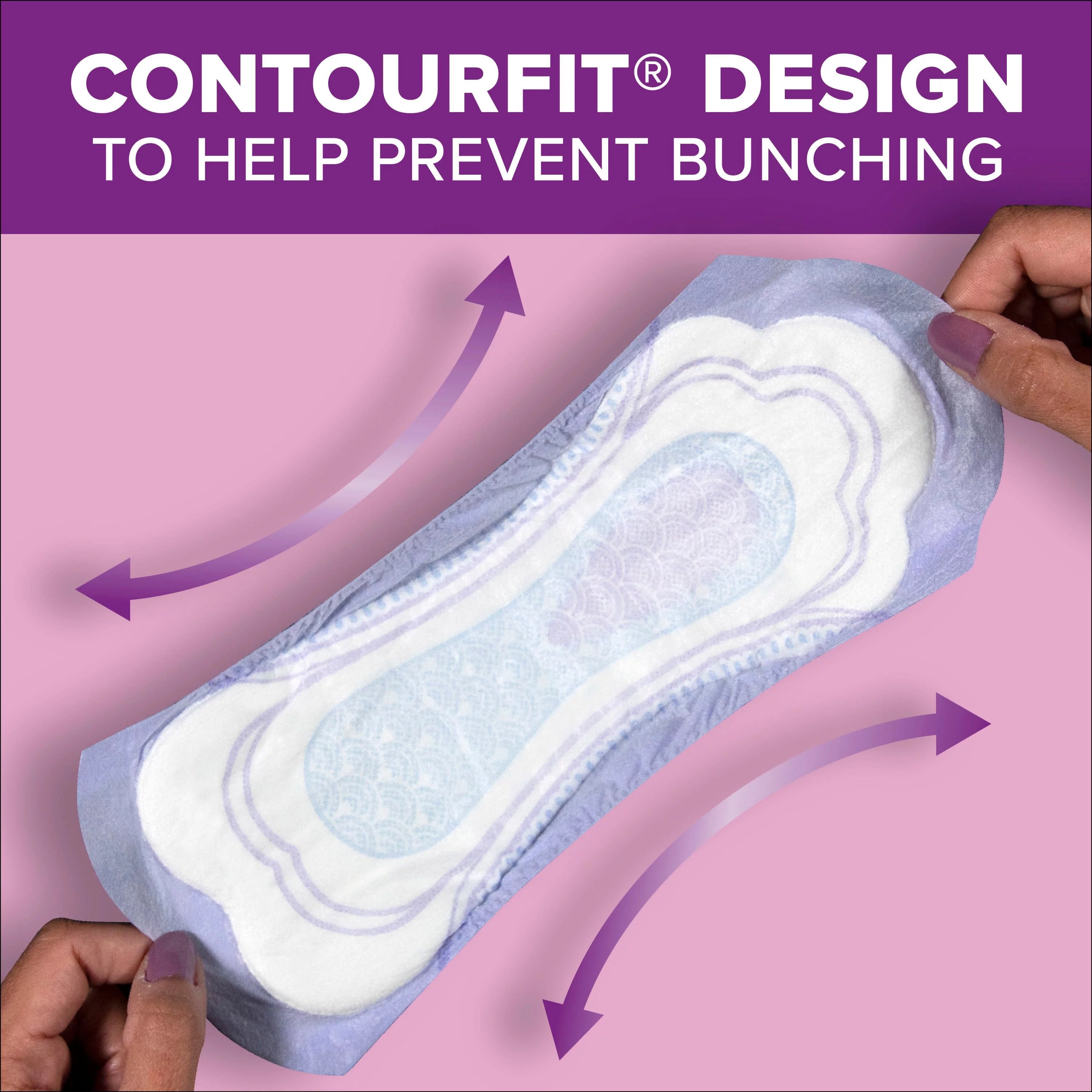 90 Ct 6 Drop Ultimate Absorbency Long Incontinence Pads J35202