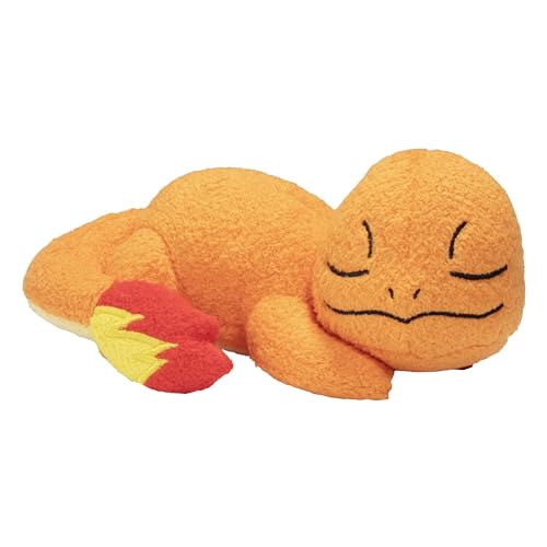 5" Sleeping Squirtle, Charmander & Bulbasaur Plush 3-Pack D301