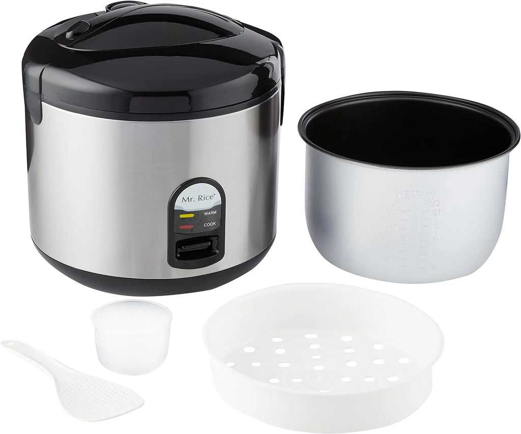 10 Cups Rice Cooker With Stainless Body J995171