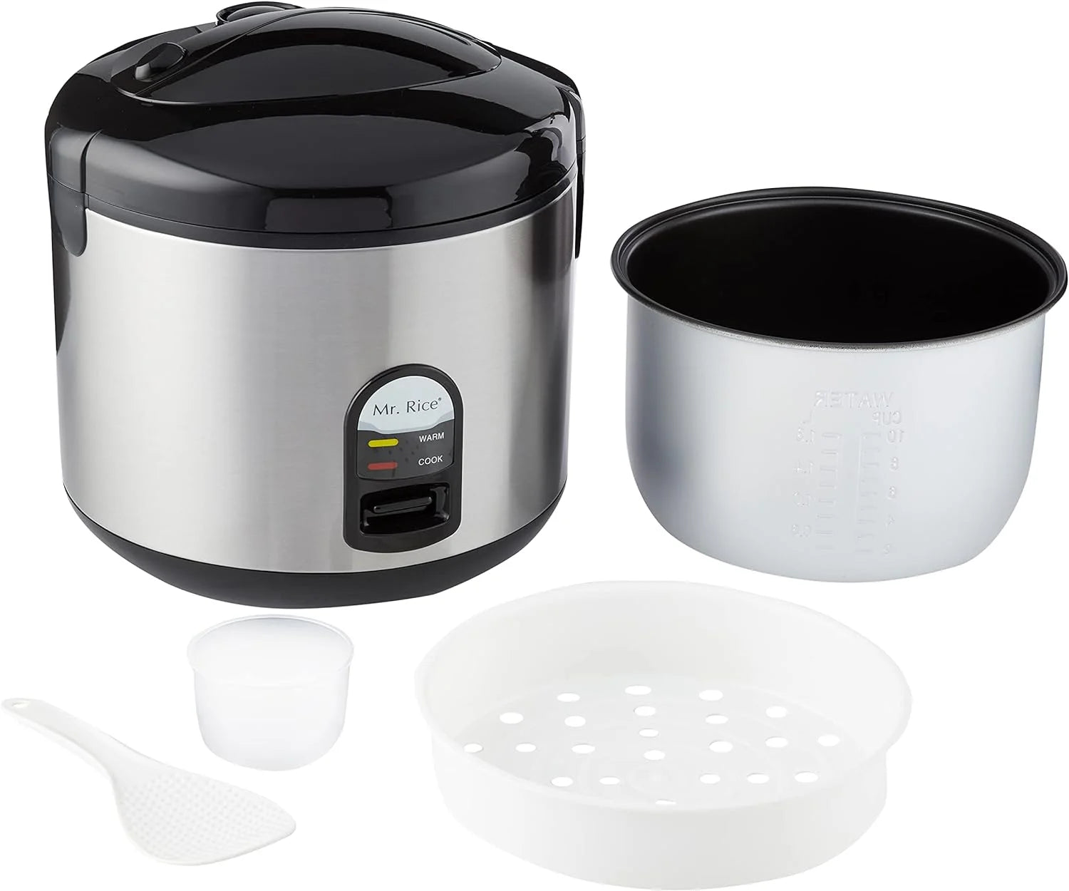 10 Cups Rice Cooker With Stainless Body J995171