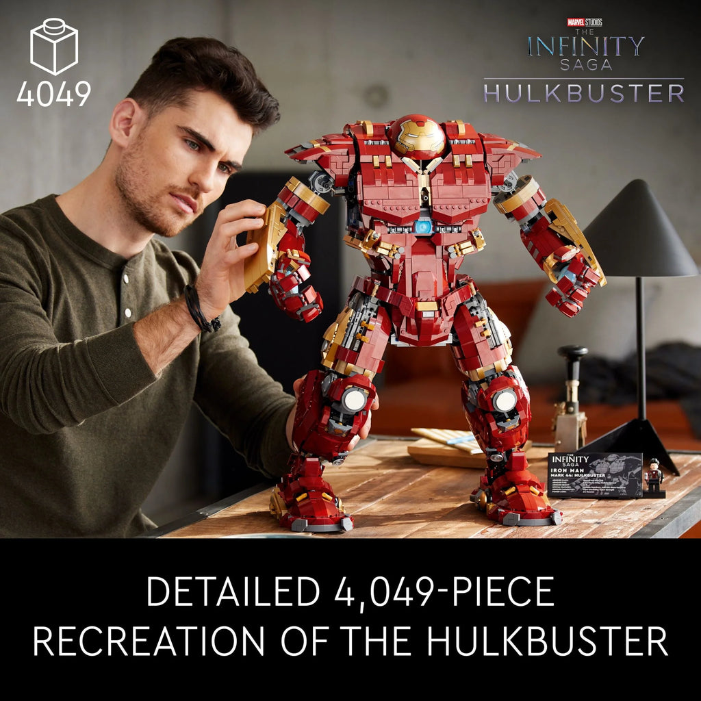 LEGO Marvel Hulkbuster Building Set with Minifigure V654522