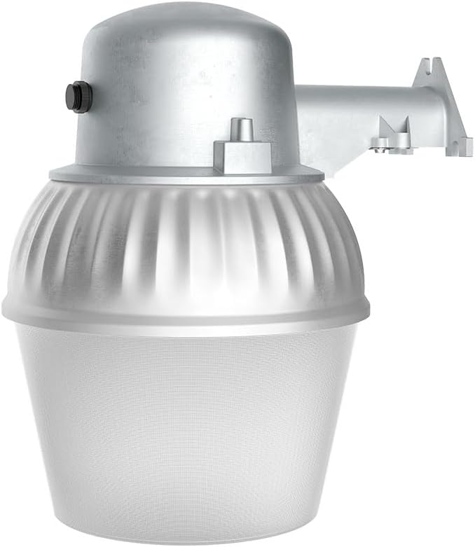 Gray Outdoor LED Area Light with Photocell E85064