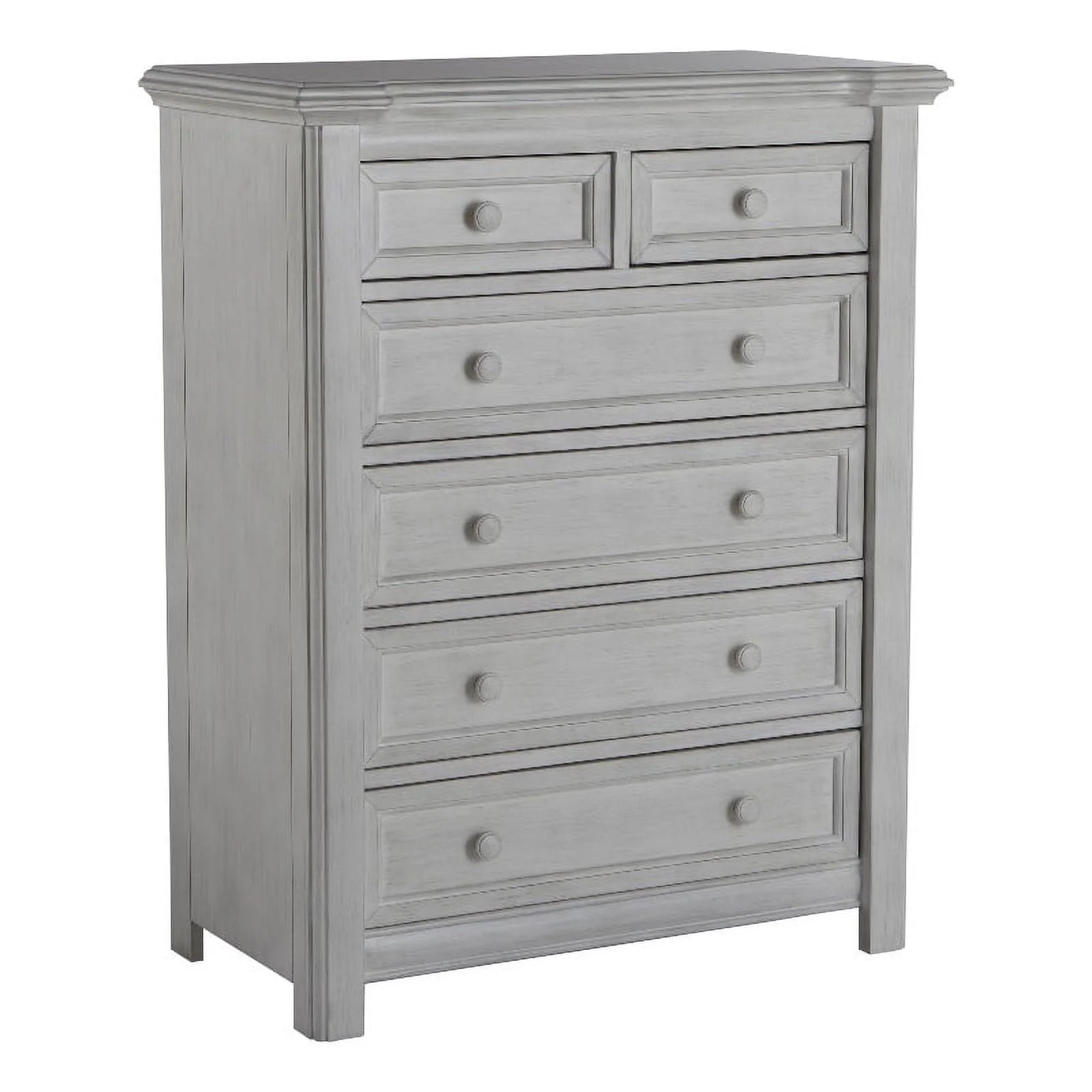 3-Piece Set with Panel Crib and Double Dresser and 5-Drawer Dresser E3002
