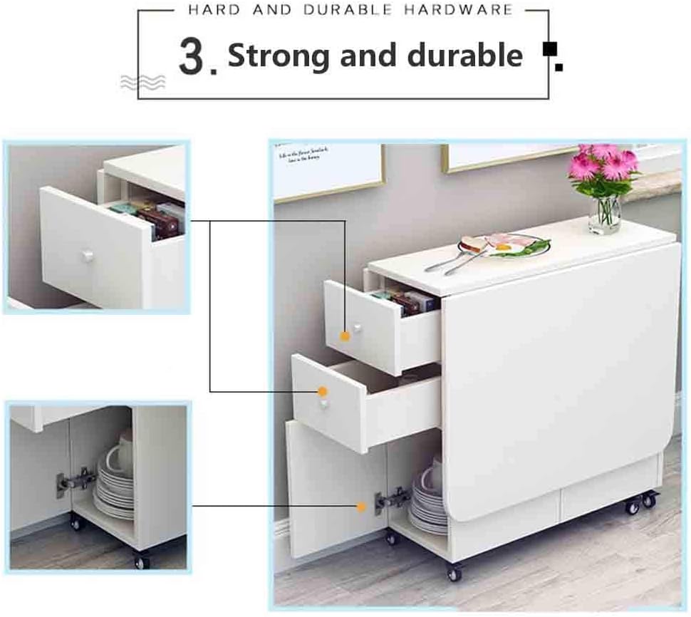 Drop Leaf Kitchen Table with Drawer F4752