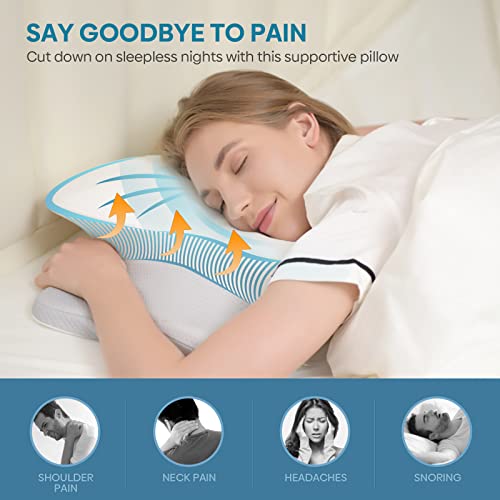 Queen Size Memory Foam Cervical Pillow E35097