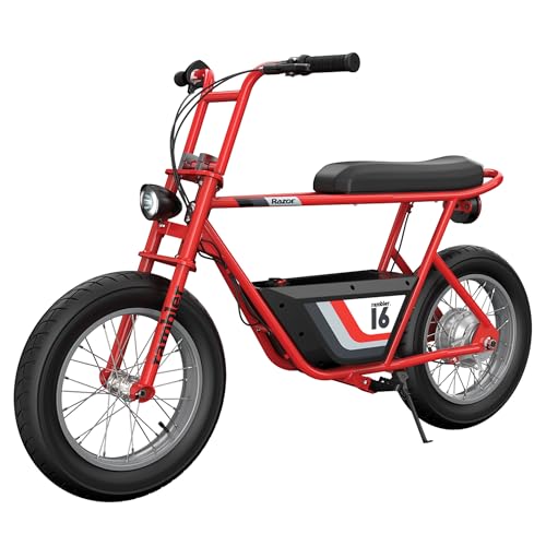 36V Electric Minibike with 15.5 MPH, 11.5 Miles Range & Helmet for Adults T15555