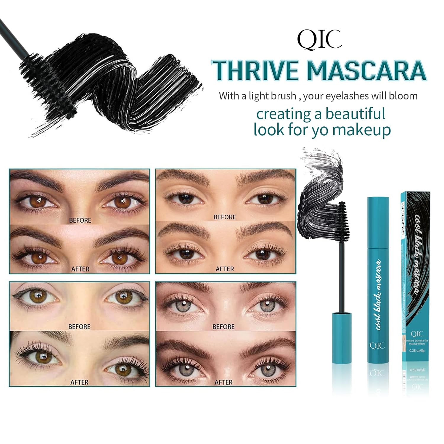Black Mascara 0.28 oz Y891