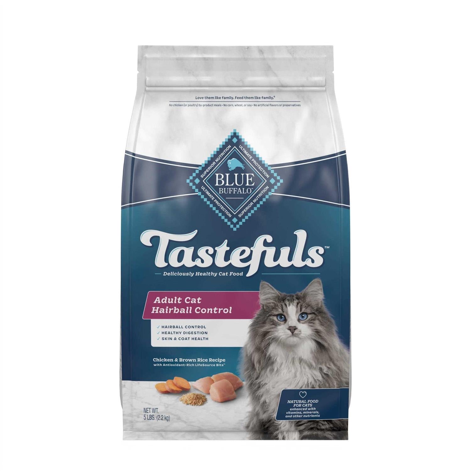 Natural Chicken and Brown Rice Adult Dry Cat Food R19929