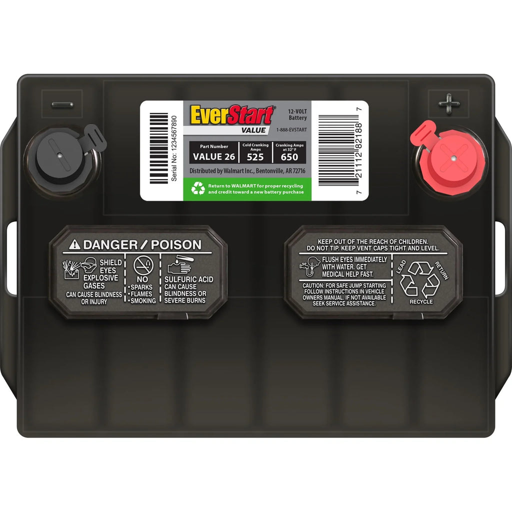 12 Volt 525 CCA Lead Acid Automotive Battery B778442