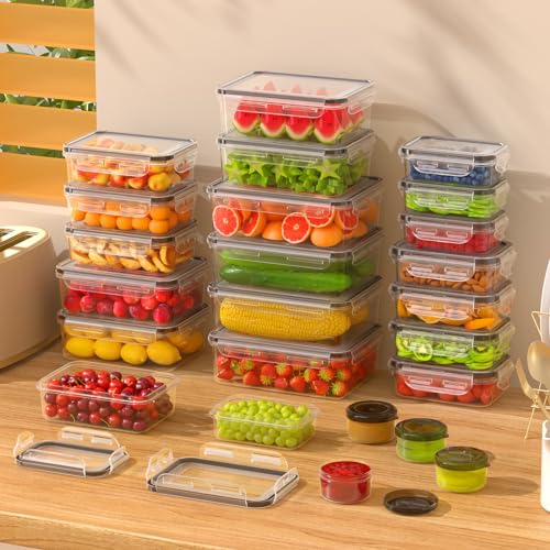 52 Pcs Airtight Food Storage Containers with Lids A741903