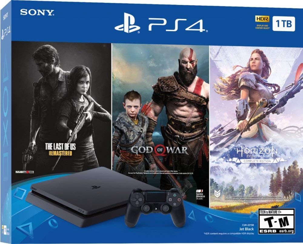 Playstation 4 1TB Slim Jet Black N167609