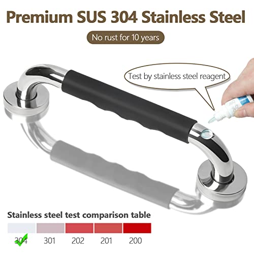32 Inch Anti Slip Grab Bars, 2 Pack E24665