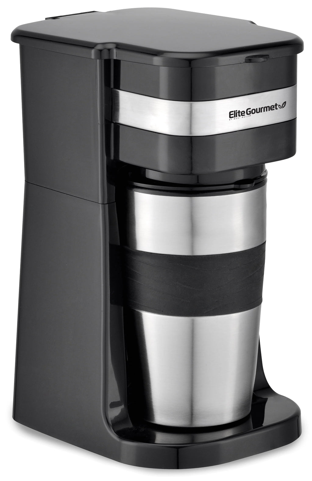 Single Serve Coffee Maker with Stainless Steel Travel Mug R261