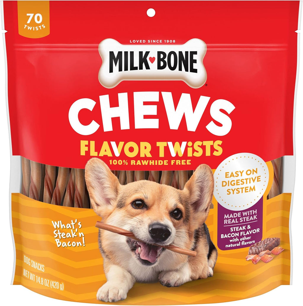 Rawhide Free Dog Chews, Bag of 70 X849384