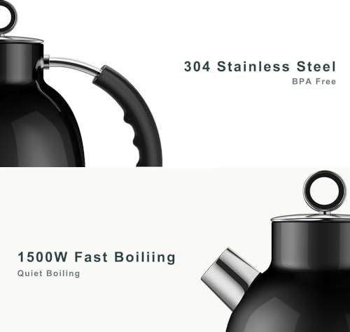 Stainless Steel 1.5L 1500W Electric Kettle E616