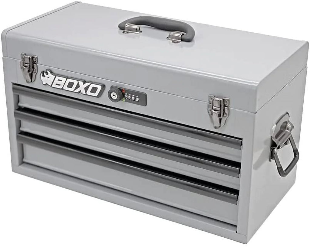 3-Drawer Heavy Duty Steel Toolbox Nardo Gray W126783
