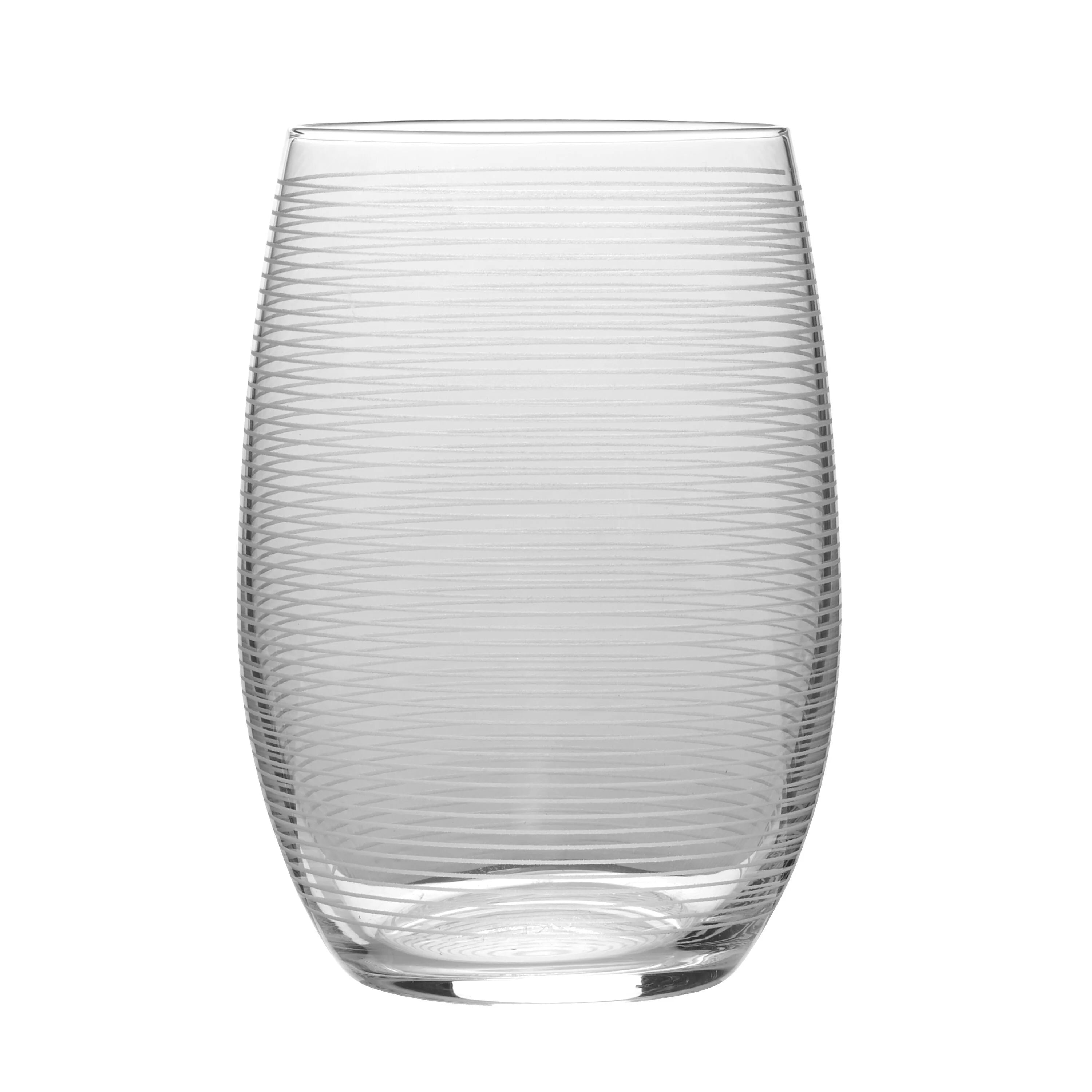 17-Ounce Stemless Wine Set of 4 U919045