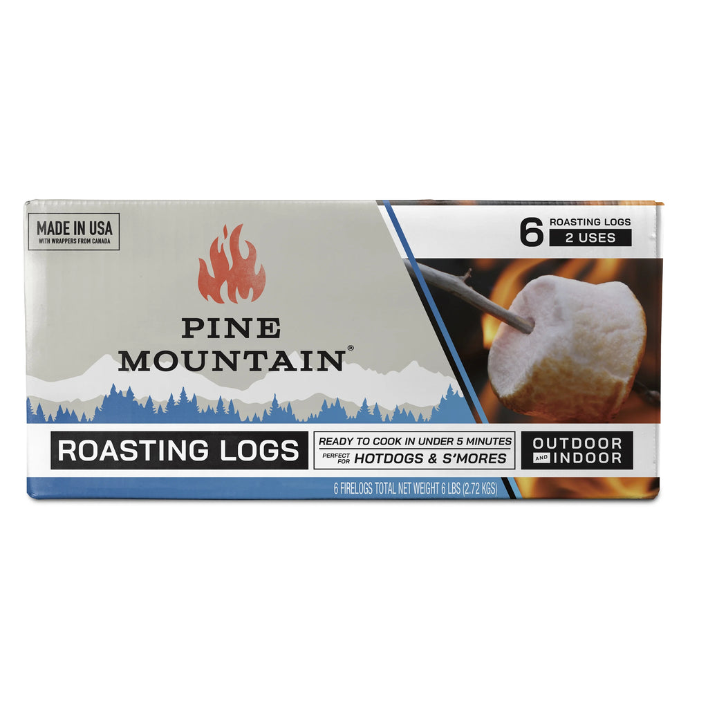 6 logs Food-Safe Cooking Firelog Q83350
