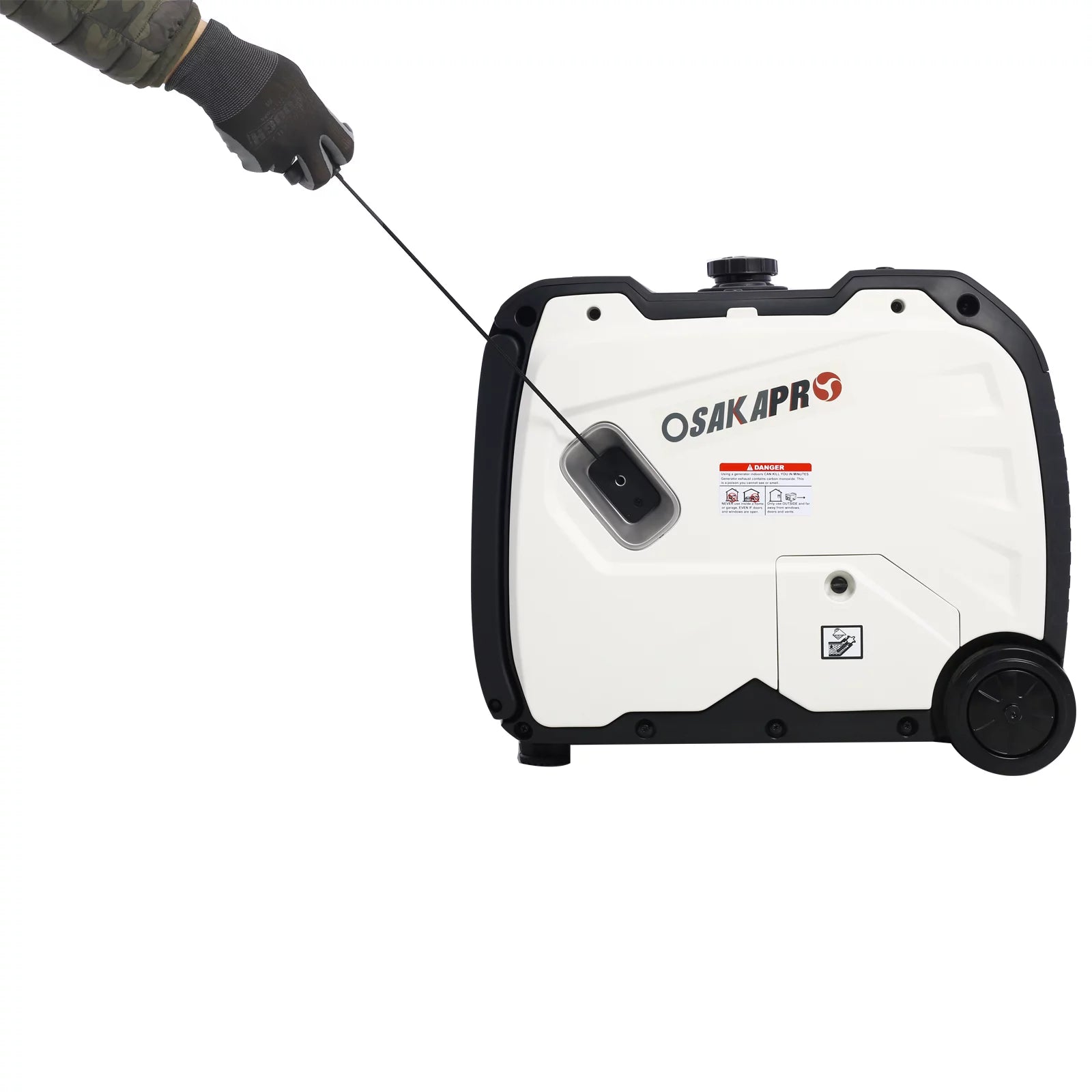 White Inverter Generator Y1302