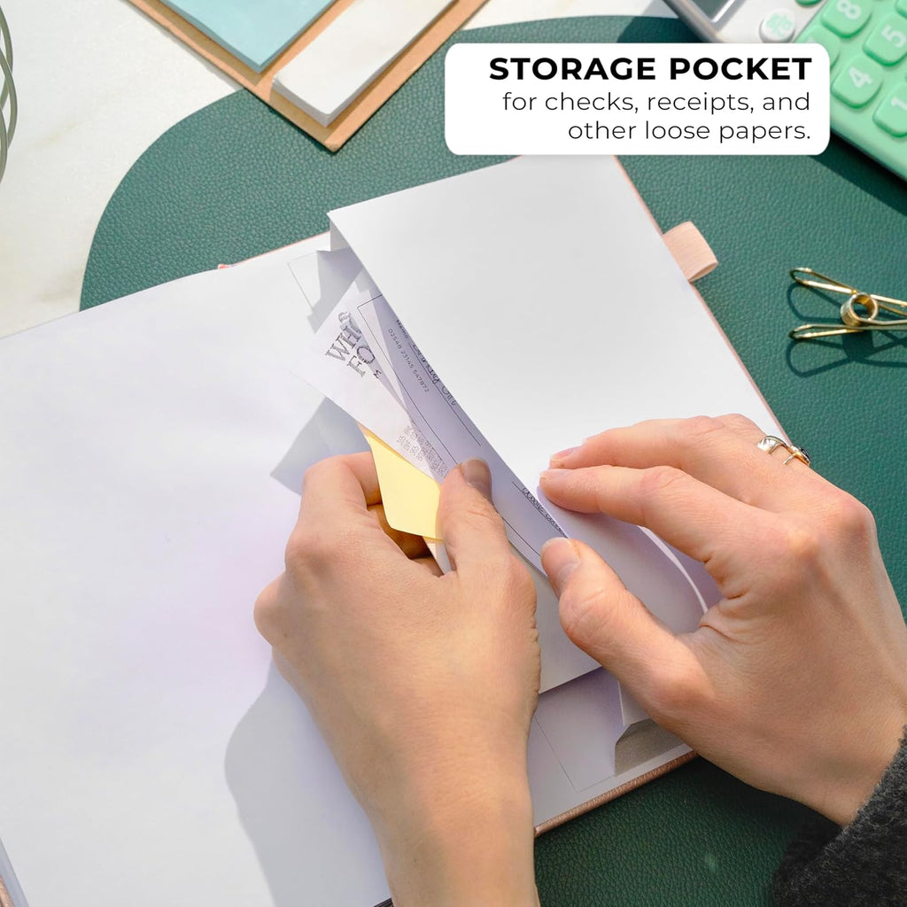 A5 Hardcover Check Register Book N881225