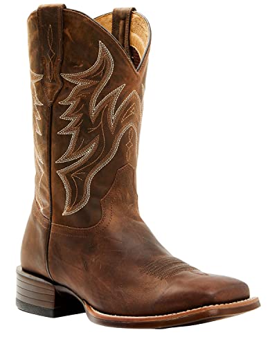 Men's Western Boot Broad Square Toe J369