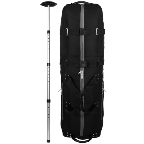 Padded Golf Club Travel Cover with Wheels L819242