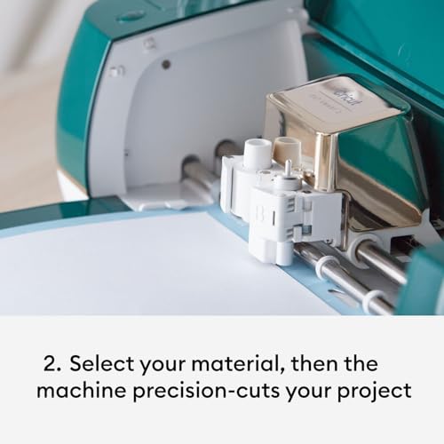 Emerald Cricut Explore Air 2 Starter Bundle with Materials, Tool Set, Trimmer, Transfer Tape, Machine Mats & TrueControl Knife D389