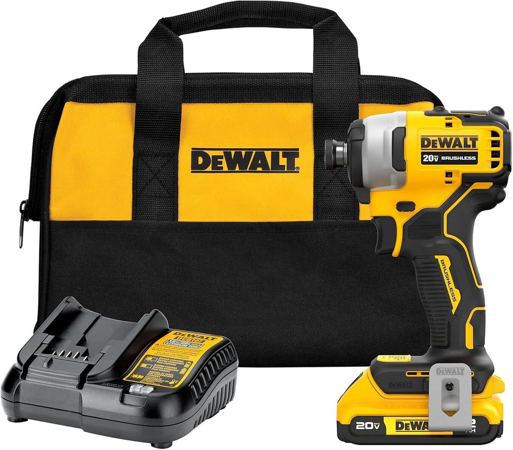 20V-Max Brushless Compact 1/4 in. Impact Driver Kit with 2.0Ah Battery I493
