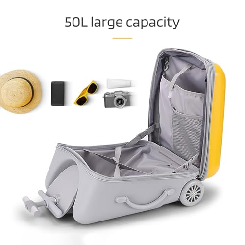20 inch Hardside Ride on Kids Luggage with Spinner Wheels R143