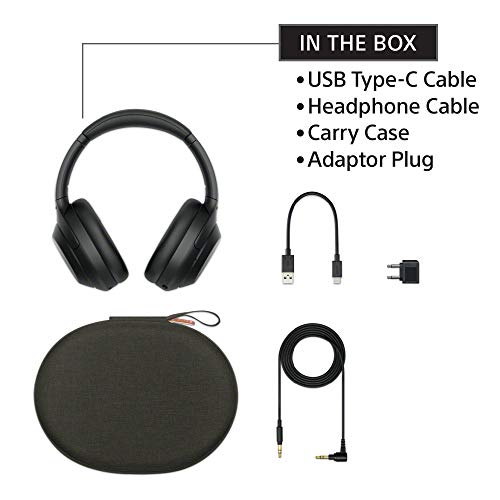 Black Wireless Noise Canceling Overhead Headphones O490