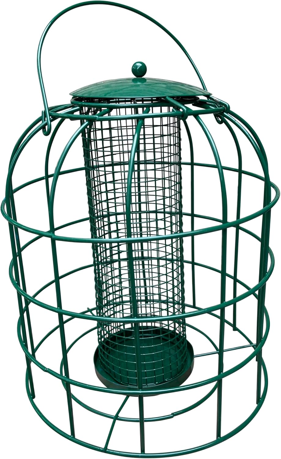 Caged Mesh Seed Peanut Hanging Bird Feeder P64237