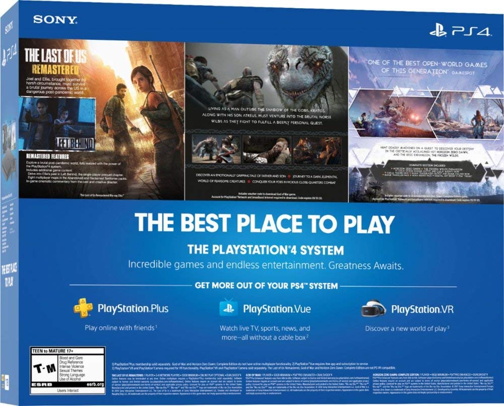 Playstation 4 1TB Slim Jet Black N167609