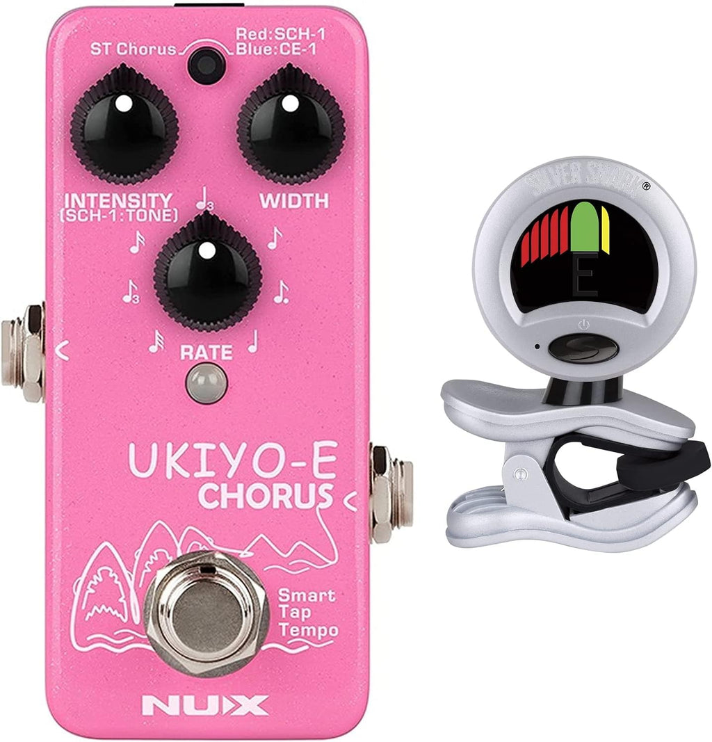 Mini Chorus Guitar Effects Pedal Bundle with Tuner S5949