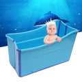 Blue Portable Folding Bathtub Z7649